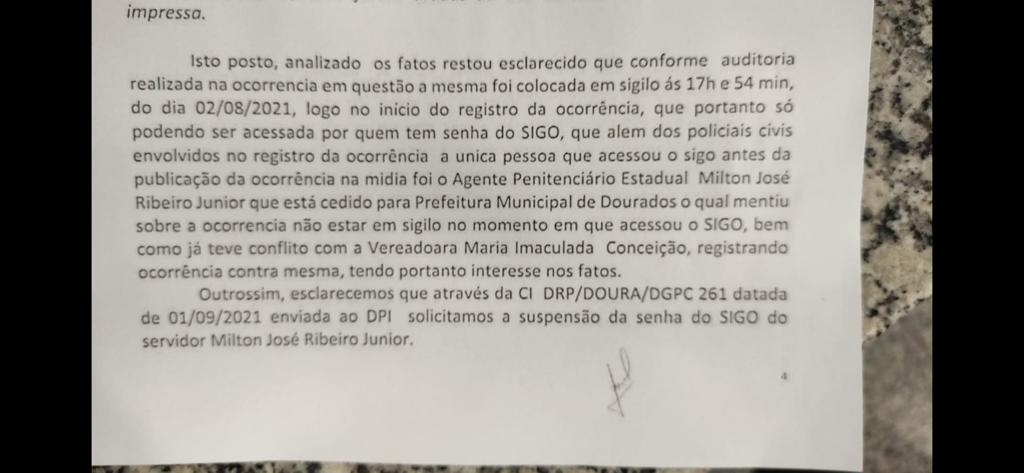 Assessor de Alan Guedes foi quem vazou BO para prejudicar Lia Nogueira