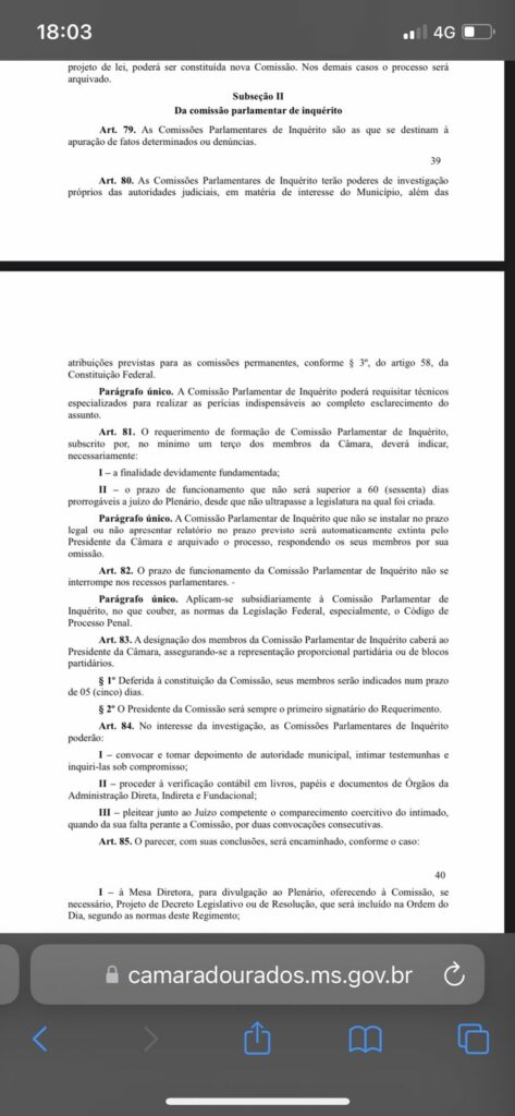 CPI da Robótica: resguardado pelo Regimento Interno, Laudir designa Cemar na relatoria  