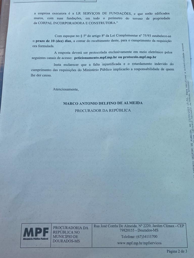 Índios ocupam área que estaria sendo 'grilada' pela Corpal para construir condomínio de luxo