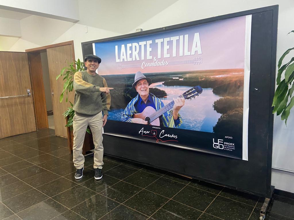Show ‘Amor e Canções’ - José Laerte Cecílio Tetila: ‘O Professor’