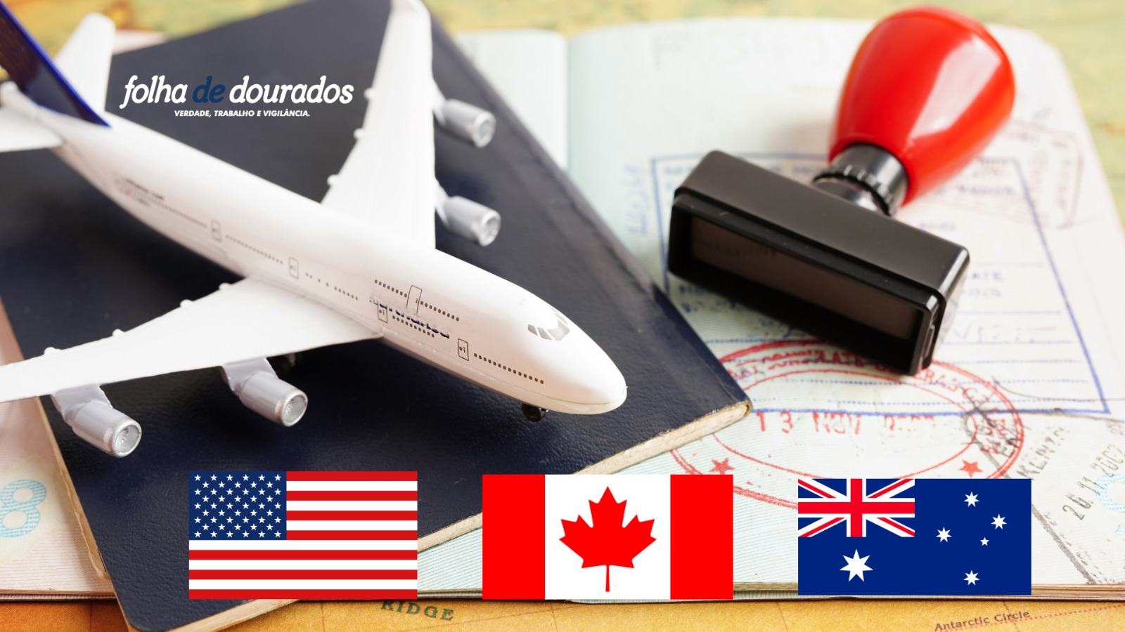 Turistas canadenses, australianos e norteamericanos precisarão de