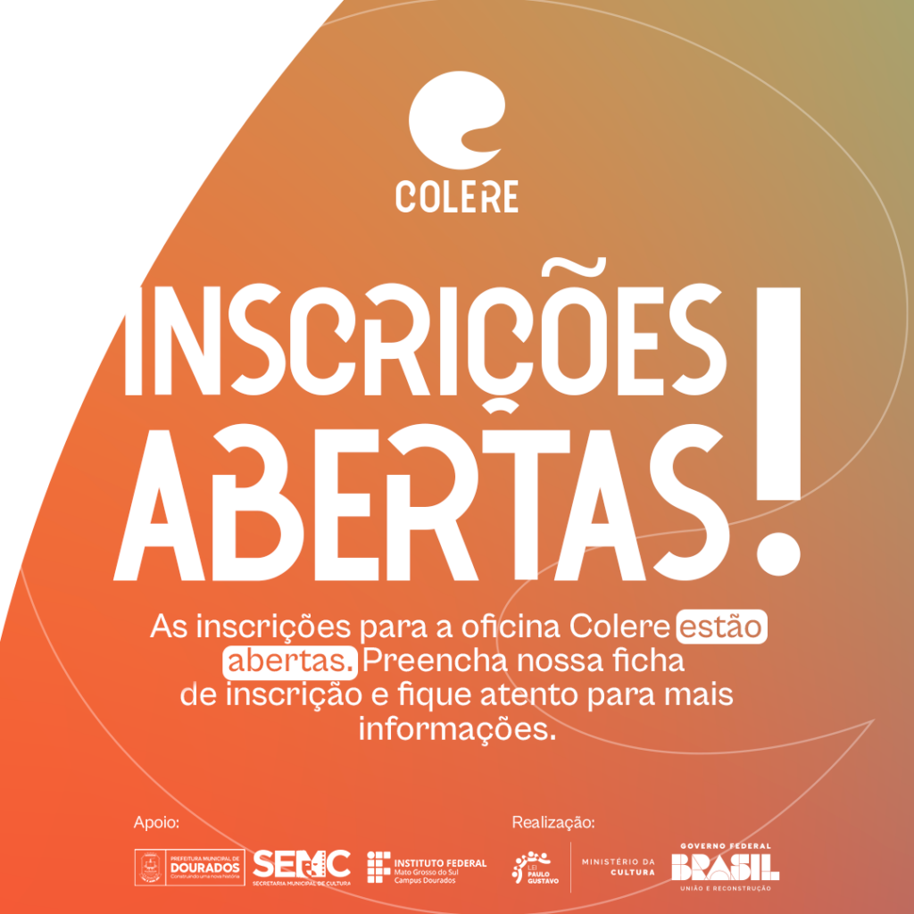 Dourados terá oficina gratuita de roteiro e escrita criativa, a partir do dia 10 Dourados terá oficina gratuita de roteiro e escrita criativa, a partir do dia 10