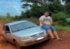 MS: carro capota após pneu estourar e jovem morre ao ser arremessado na BR-163
