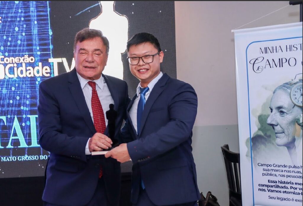 Empresário chinês Herly Kunwah Xiao é homenageado na Golden Night