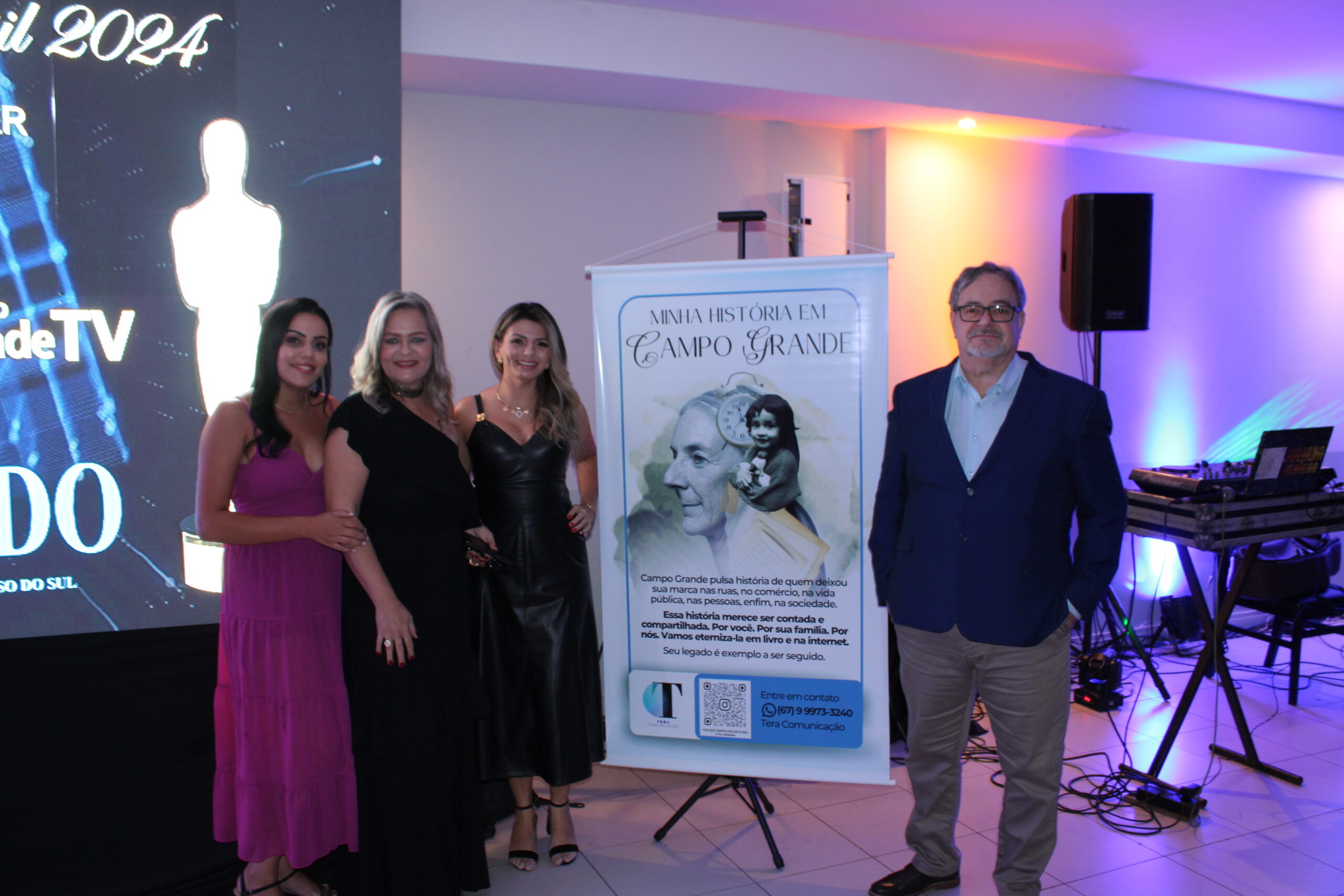 Projeto ‘Minha história em Campo Grande’ é apresentado na Golden Night; veja fotos Projeto ‘Minha história em Campo Grande’ é apresentado na Golden Night; veja fotos