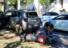 MS: motociclista se envolve em acidente após falha mecânica em avenida