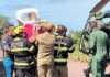 MS: criança de 6 anos é socorrida com ferro cravado no corpo após grave acidente