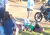Adolescentes são atropeladas por motocicleta a caminho da escola em MS