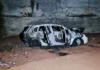 Jovens de 20 e 25 anos morrem baleados e carro é encontrado carbonizado