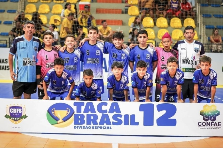 Juventude AG/Augusto Sports enfrenta time paraibano na Copa do Brasil de Futsal Sub-12
