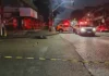 Jovem é morto a tiros em frente a tabacaria e atirador foge em BMW (Vídeo)