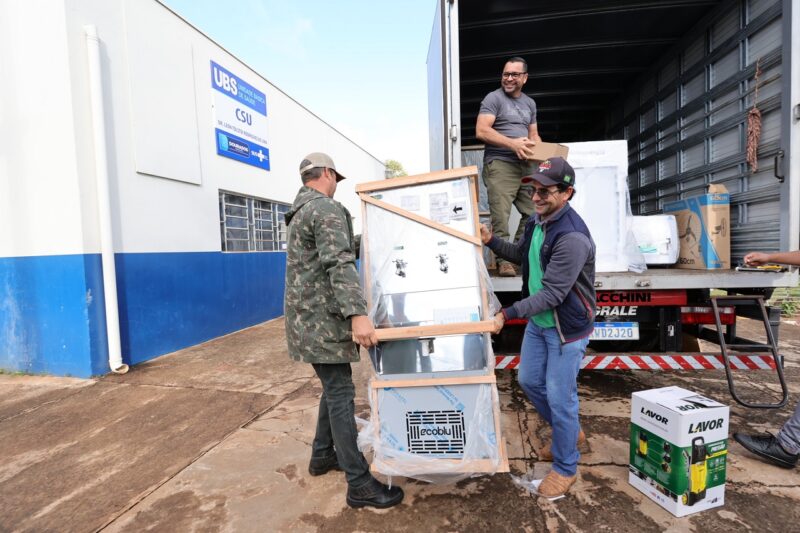 Prefeitura entrega novos equipamentos ao Posto de Saúde CSU do Água Boa