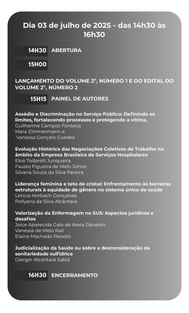 Procuradora da Câmara de Dourados tem artigo publicado em revista jurídica nacional da Ebserh Procuradora da Câmara de Dourados tem artigo publicado em revista jurídica nacional da Ebserh