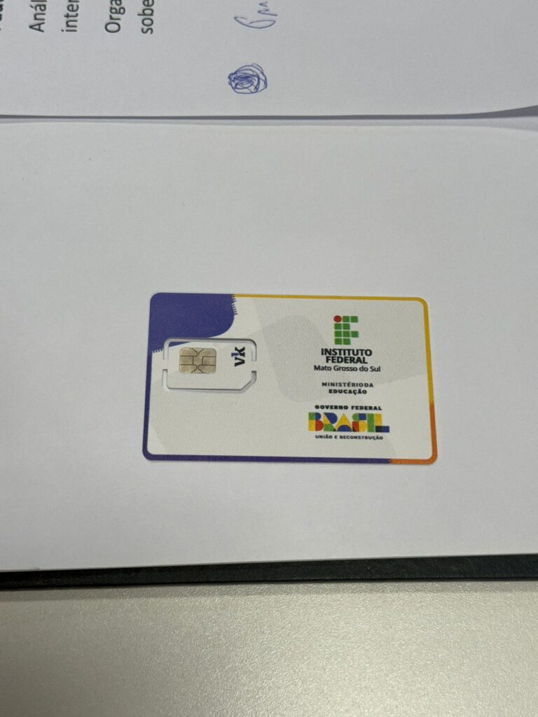 IFMS Campo Grande: parceria com Vander Loubet garante conectividade grátis no celular de estudantes
