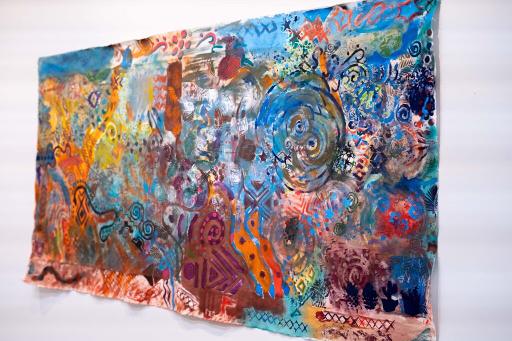 Vernissage marca abertura de exposição indígena inédita realizada pelo Sesc MS
