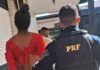 Casal é preso com carro roubado na BR-463 em Dourados; veículo seria levado à fronteira