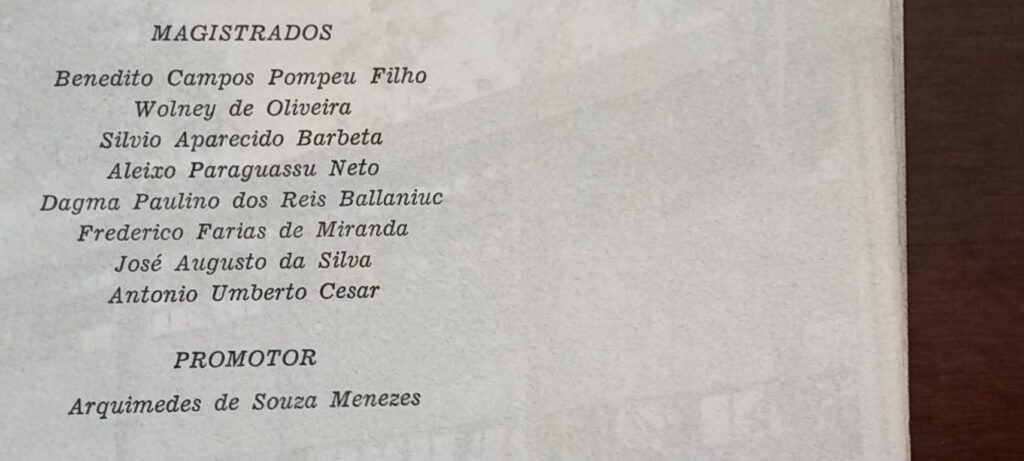 '45 anos de formatura', por José Tibiriçá Ferreira Martins '45 anos de formatura', por José Tibiriçá Ferreira Martins