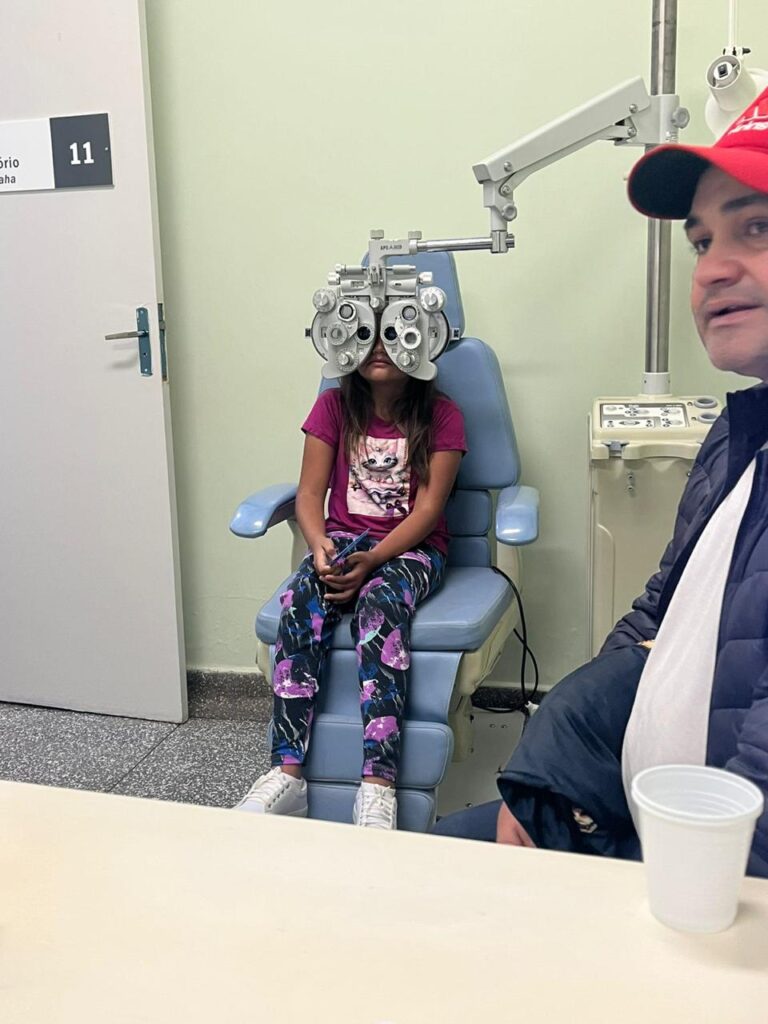 Projeto Olhos do Futuro participa de mutirão no HU-UFGD e amplia acesso à saúde ocular infantil