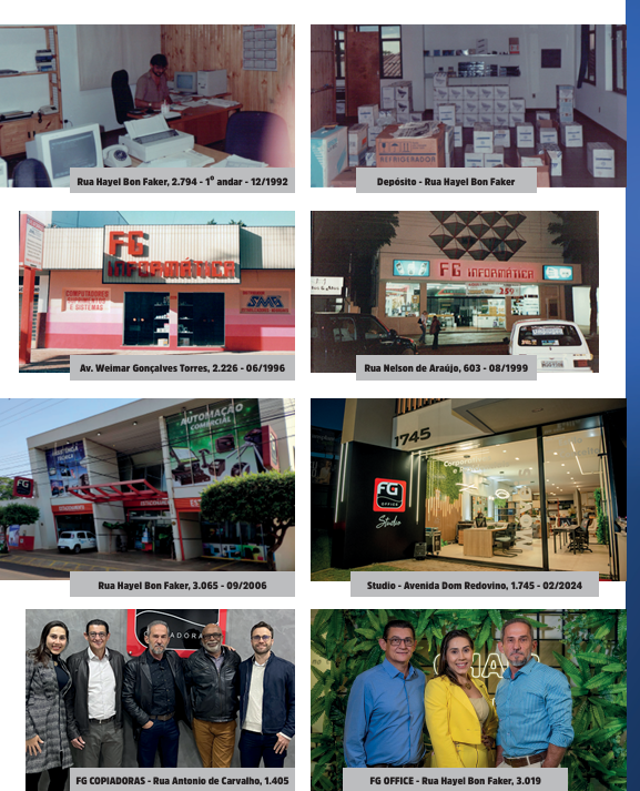 Grupo FG Informática: ‘Uma história de experiência, inovação e sucesso’ Grupo FG Informática: ‘Uma história de experiência, inovação e sucesso’