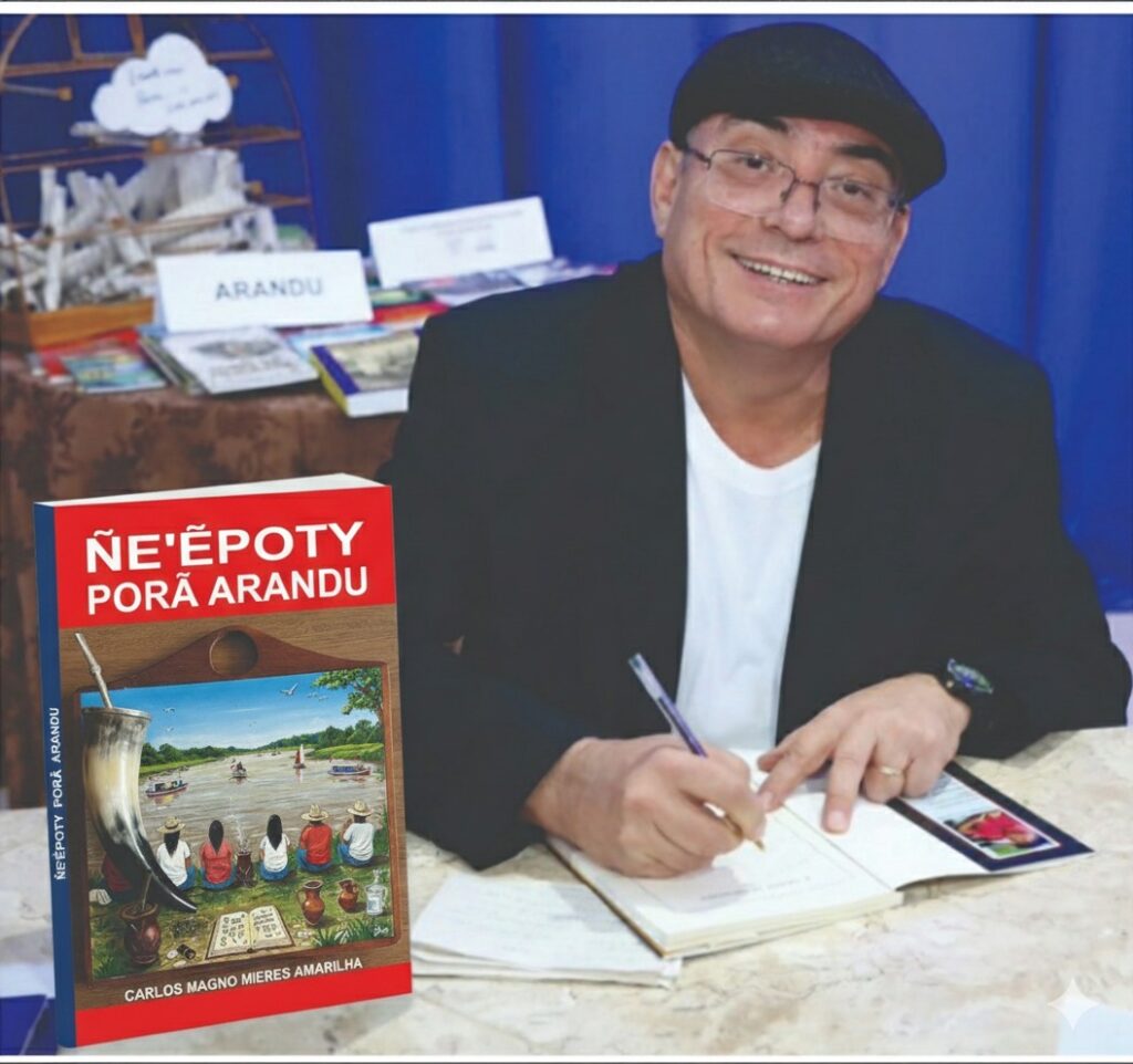 Carlos Magno Amarilha leva poesia e histórias de fronteira à redação antes da FLIB Carlos Magno Amarilha leva poesia e histórias de fronteira à redação antes da FLIB