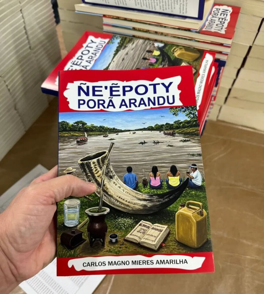 Carlos Magno Amarilha leva poesia e histórias de fronteira à redação antes da FLIB Carlos Magno Amarilha leva poesia e histórias de fronteira à redação antes da FLIB