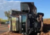 Caminhão da dupla Rionegro & Solimões se envolve em acidente grave