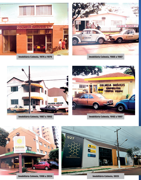 Há 50 anos, a Imobiliária Colmeia ajuda a moldar a paisagem urbana de Dourados Há 50 anos, a Imobiliária Colmeia ajuda a moldar a paisagem urbana de Dourados