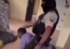 Policial 'monta a cavalo' em suspeito dentro de delegacia