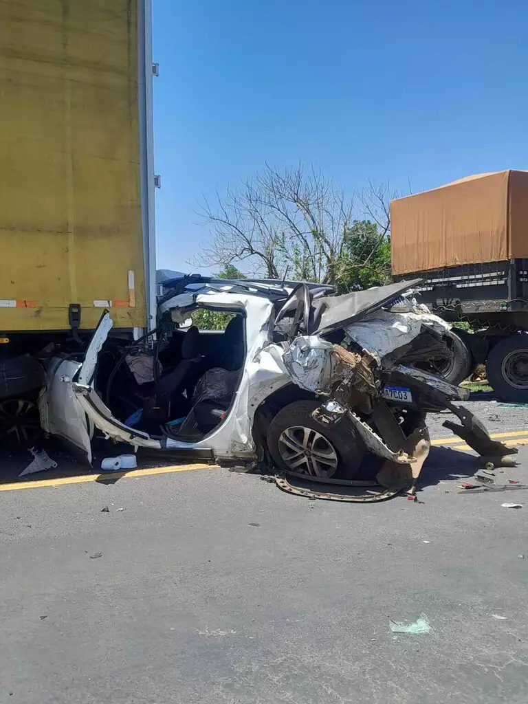BR-163: mulher morta em engavetamento era professora da UEMS
