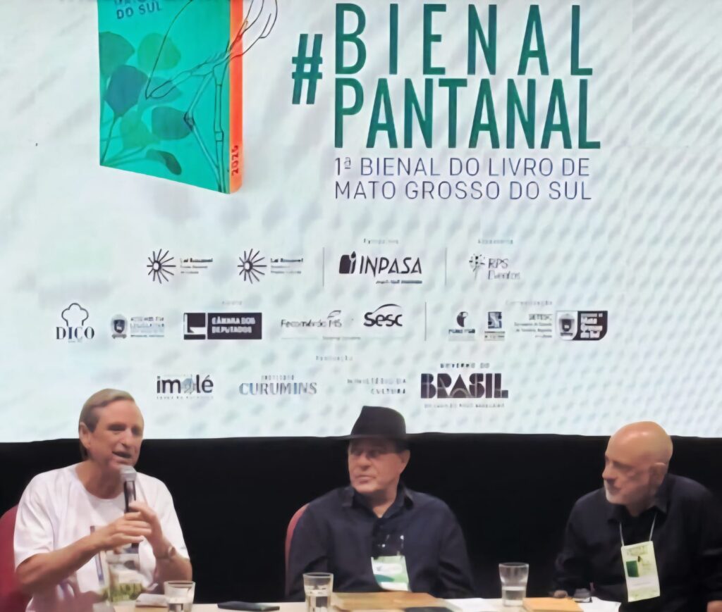 Bienal do Pantanal: Bosco Martins destaca o olhar integrador e as infâncias de Manoel de Barros Bienal do Pantanal: Bosco Martins destaca o olhar integrador e as infâncias de Manoel de Barros