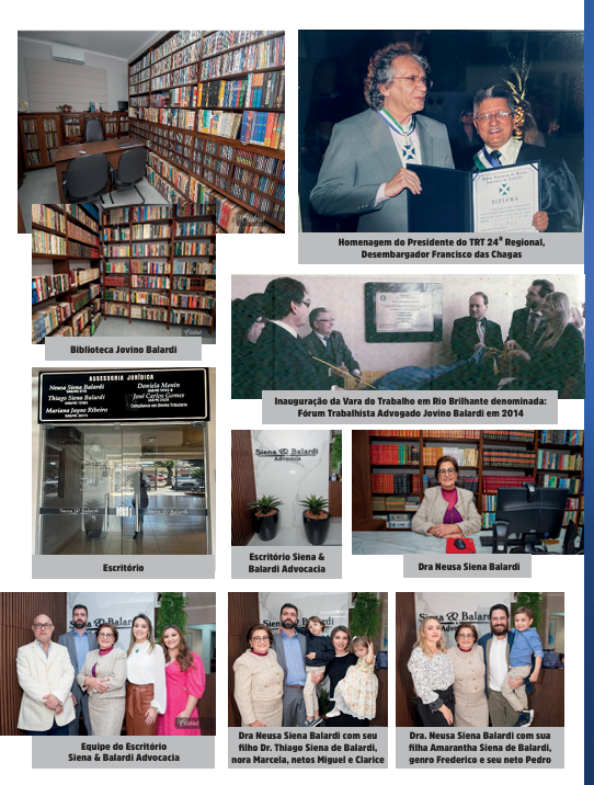 Siena & Balardi Advocacia: ‘Tradição e excelência, legados de Jovino Balardi’