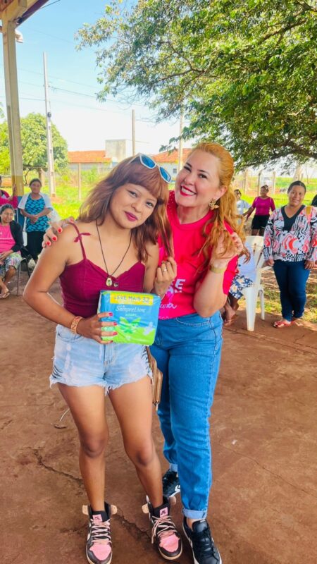 Prefeitura de Dourados entrega absorventes higiênicos na Aldeia Panambizinho