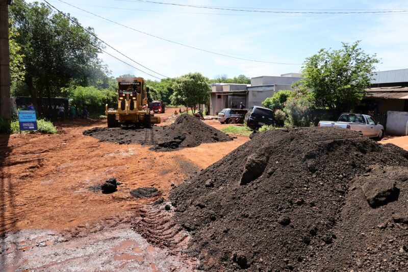 Prefeitura inicia obras para acabar com alagamentos no final da Rua Pedro Rigotti Prefeitura inicia obras para acabar com alagamentos no final da Rua Pedro Rigotti