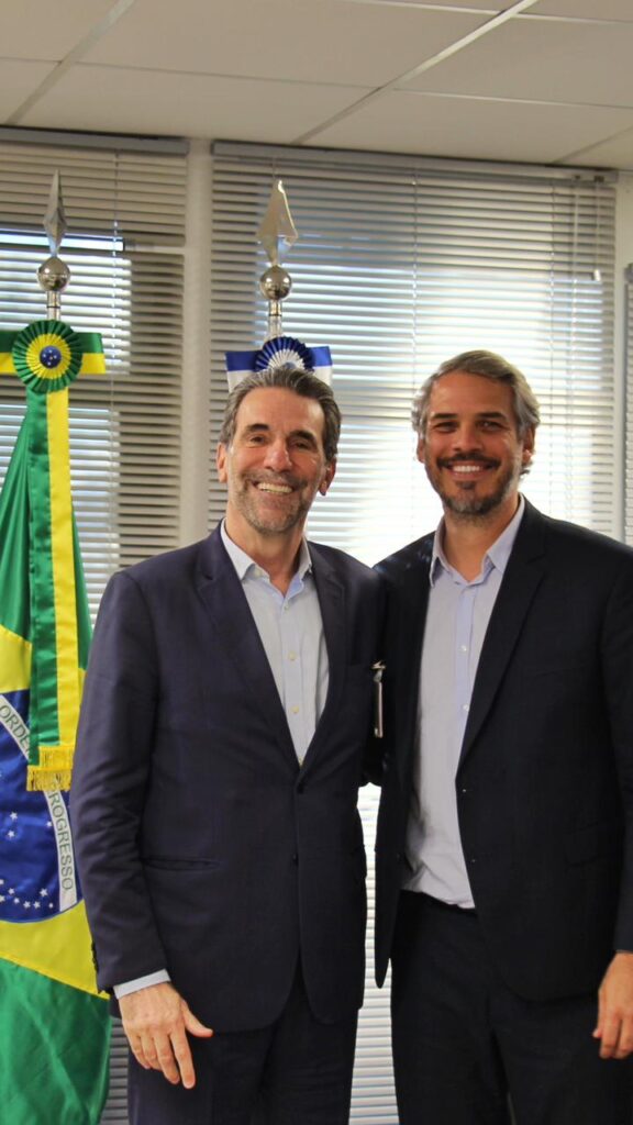 Tiago Botelho reúne com diretor da Itaipu, Enio Verri, e constrói ações de investimentos em MS