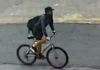 Imagens revelam homem de bicicleta exibindo pênis para grupo de crianças