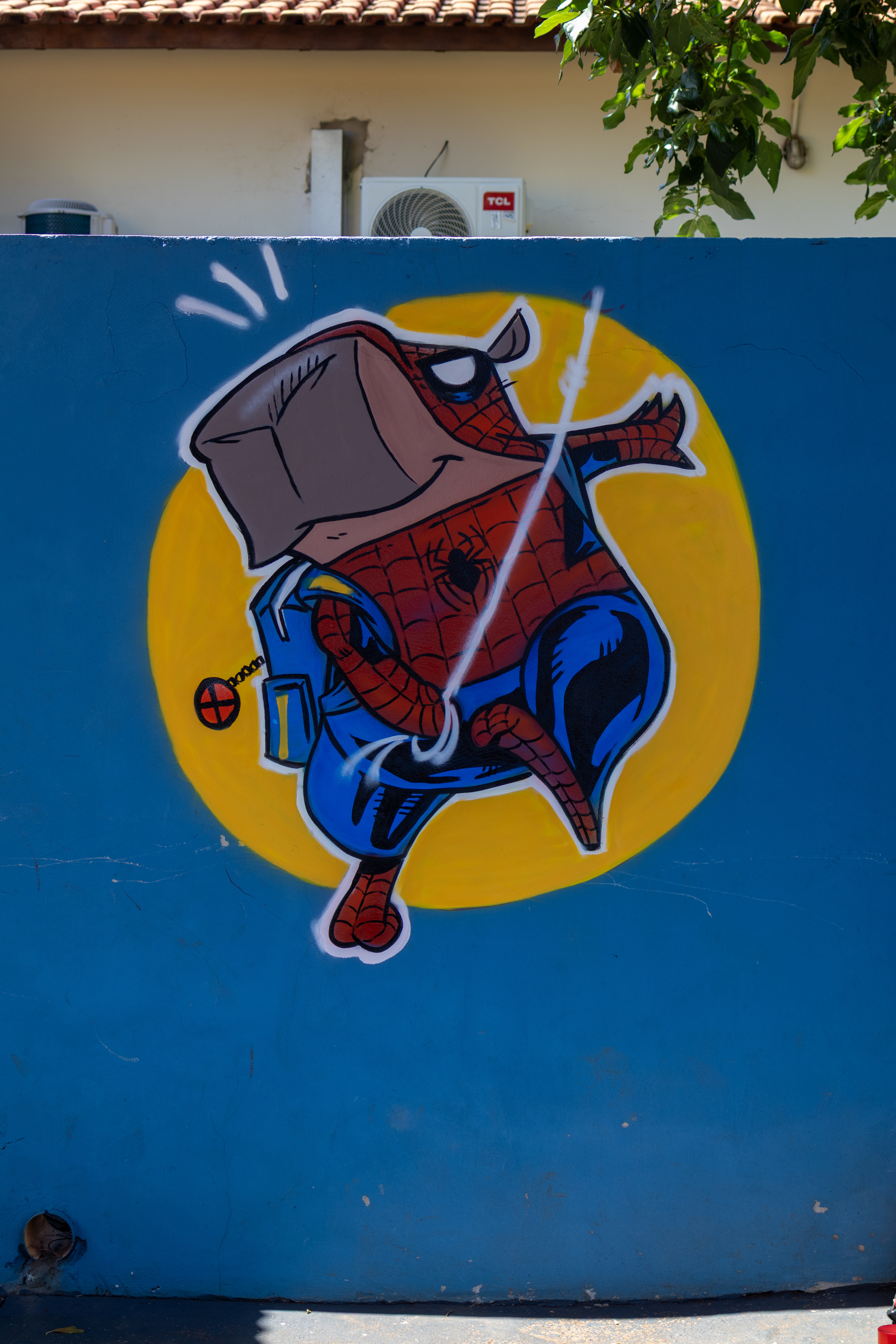 Artistas transformam o CEIM Professora Irany Batista de Matos em um grande mural coletivo