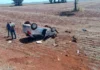 Fátima do Sul/Dourados: motorista perde controle após colisão com carreta