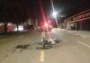 MS: colisão noturna termina com motociclista hospitalizado em estado grave