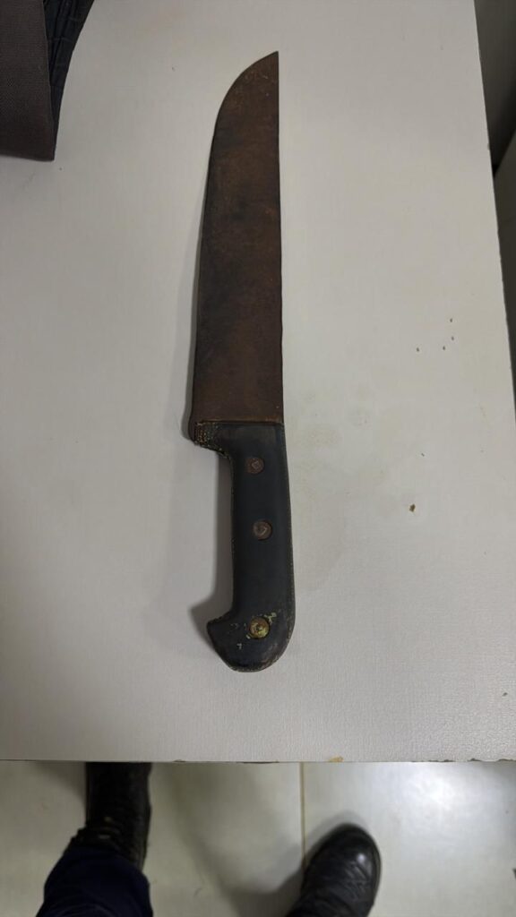 Patrulha prende homem por dano, invasão de domicílio e com Mandado de Prisão em aberto