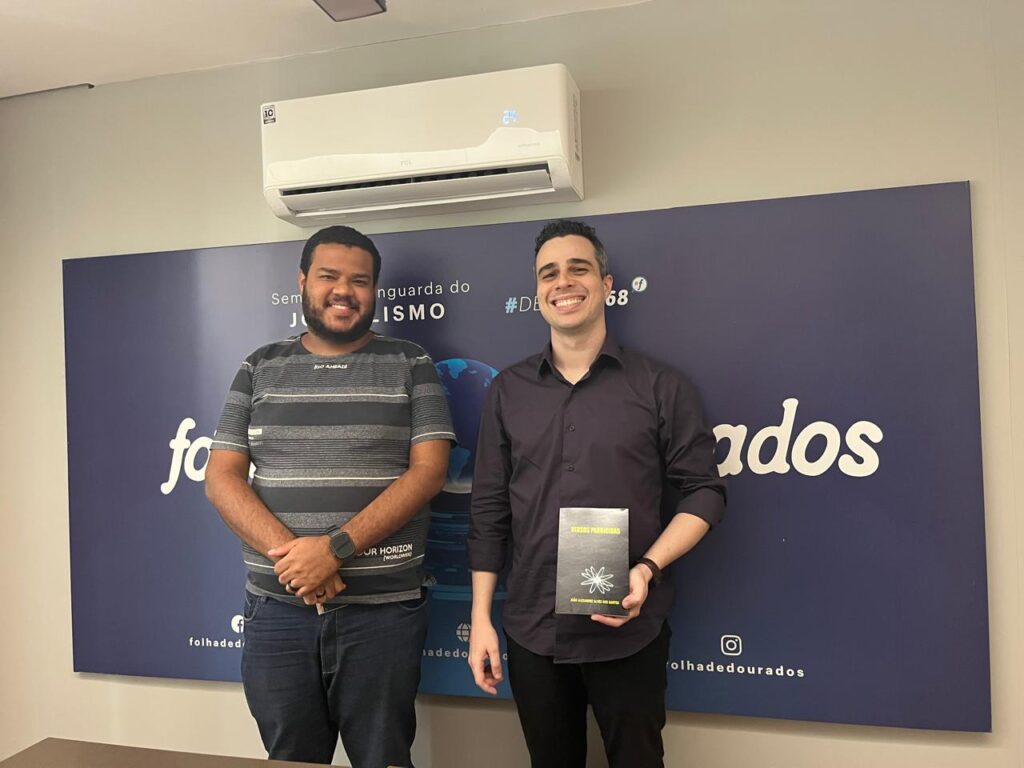 Poeta douradense lança amanhã obra que mistura crítica social, filosofia e experiência pessoal