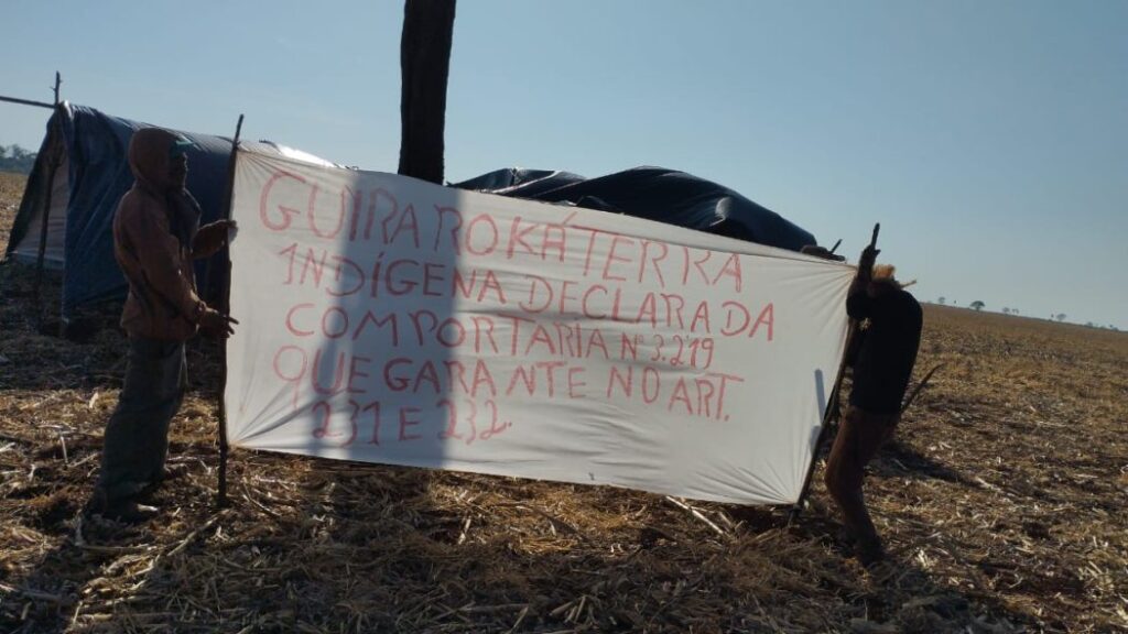 Caarapó: Aty Guasu denuncia tortura na retomada da Terra Indígena Guyraroká: “ato de terror”