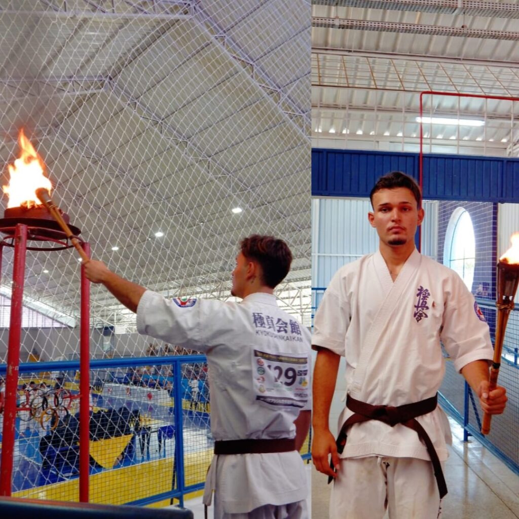 Festival de Karatê em Dourados reúne mais de 100 atletas no Ginásio Municipal