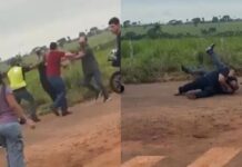 Briga por cone termina com instrutor ferido e boletim de ocorrência em MS