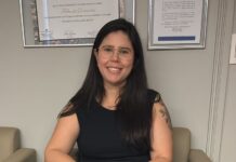 Taissa Gonçalves Leal, a médica aprovada em 1° lugar no vestibular da UFGD, esteve na Folha