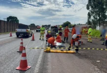 MS: Arquiteta morre após cair de caminhonete durante discussão na BR-163