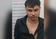 Gerente é preso após morder e arrancar orelha da companheira em festa