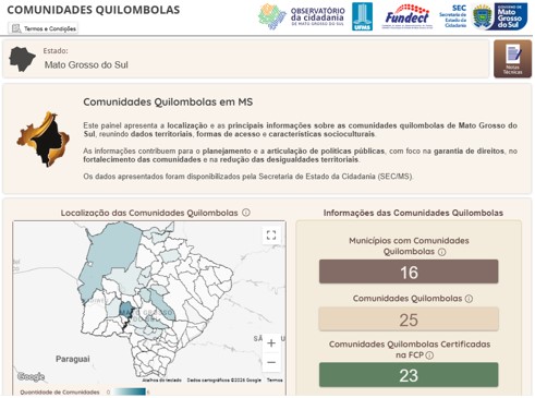 Pessoas quilombolas em MS estão presentes em 21 municípios e a maioria é formada por mulheres