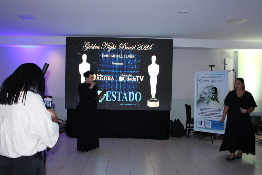 Projeto ‘Minha história em Campo Grande’ é apresentado na Golden Night; veja fotos Projeto ‘Minha história em Campo Grande’ é apresentado na Golden Night; veja fotos