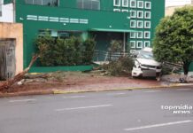 (Vídeo) Câmera registra momento de acidente que matou motociclista em MS
