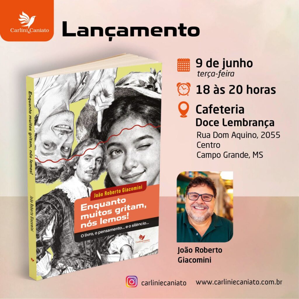 Livro reúne Hamlet, Capitu e João Grilo para defender a leitura em tempos de redes sociais Livro reúne Hamlet, Capitu e João Grilo para defender a leitura em tempos de redes sociais